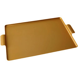 Kaymet Large Tray, Gold